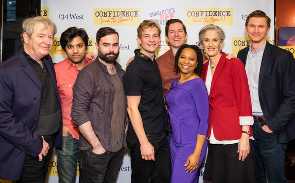 Photo Flash: Inside Opening Night of CONFIDENCE (AND THE SPEECH) at Theatre Row Image