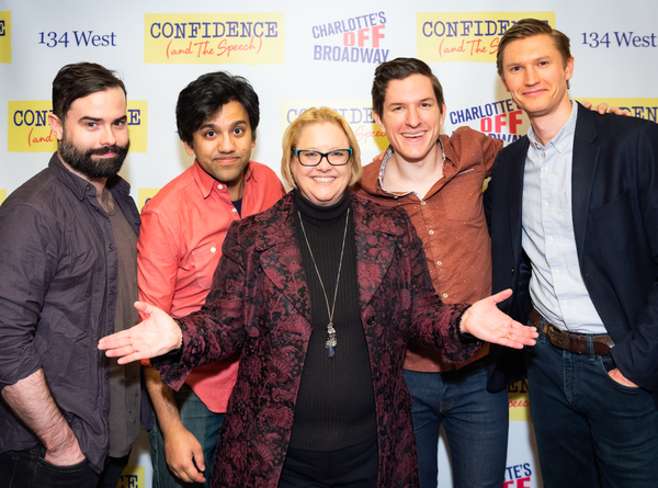 Photo Flash: Inside Opening Night of CONFIDENCE (AND THE SPEECH) at Theatre Row Image