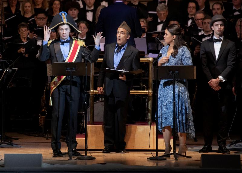 Review: Bryce Pinkham Overthrows The Government as MasterVoices Presents Gershwin Satire LET 'EM EAT CAKE Image