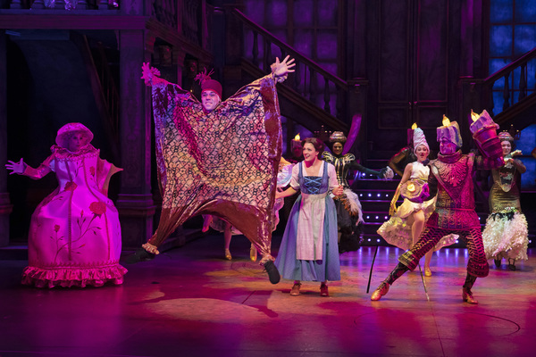 Beth Stafford Laird and the Cast of Beauty and the Beast Photo