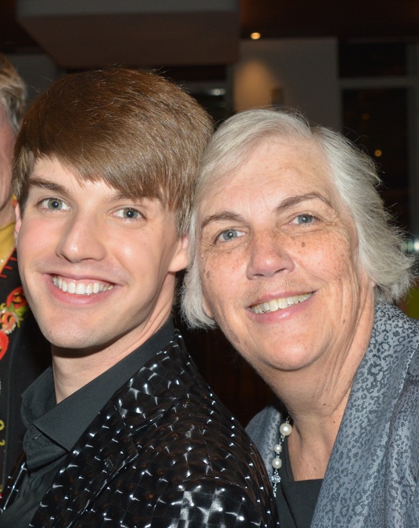 Mark William and his mom Teresa Blowers Photo