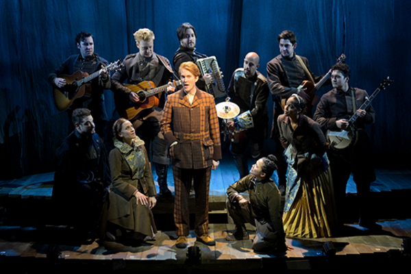 Front row (l to r) John Rapson (Roscuro), Betsy Morgan (Queen Rosemary), Ryan Melia ( Photo