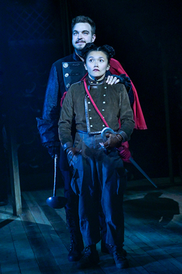 Dorcas Leung (Despereaux) and John Rapson (Roscuro) Photo