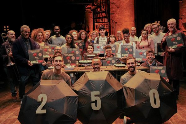 Exclusive Photo Flash: HADESTOWN Celebrates 250 Performances on Broadway Image