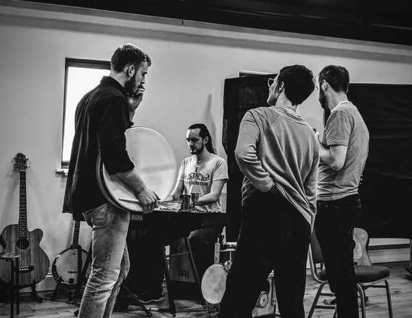 Photo Flash: First Look at Patrick Ryecart in Rehearsal for A CHRISTMAS CAROL at The Barn Theatre 