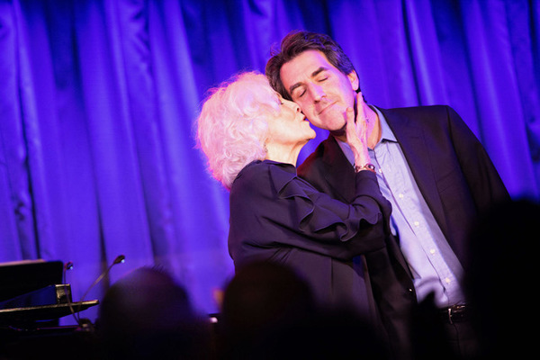 Photo Flash: Betty Buckley Visits Jason Robert Brown at SubCulture 