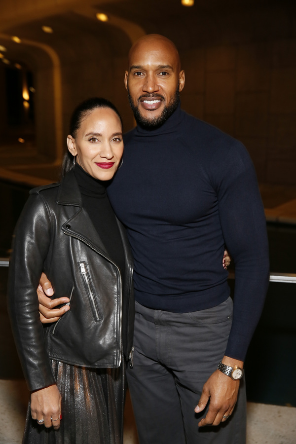 Sophina Brown and Henry Simmons Photo