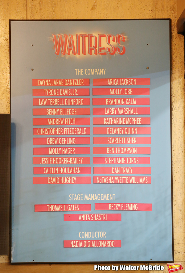 Photo Coverage: Katharine McPhee Opens Up the Diner One Last Time in WAITRESS on Broadway Image