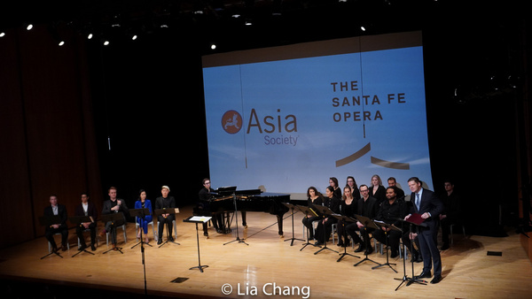 Photo Flash: Asia Society And The Santa Fe Opera Present David Henry Hwang And Huang Ruo's M. BUTTERFLY Opera Working Rehearsal Image