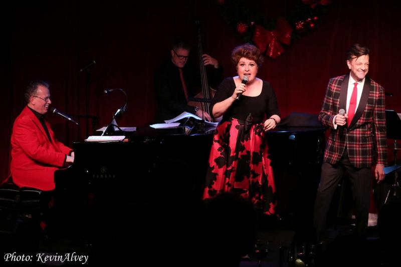 Interview: Klea Blackhurst, Jim Caruso And Billy Stritch of A SWINGING BIRDLAND CHRISTMAS at Birdland 