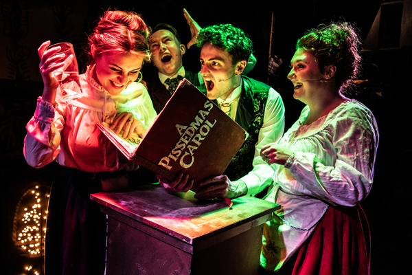 Photo Flash: First Look at A PISSEDMAS CAROL at Leicester Square Theatre 