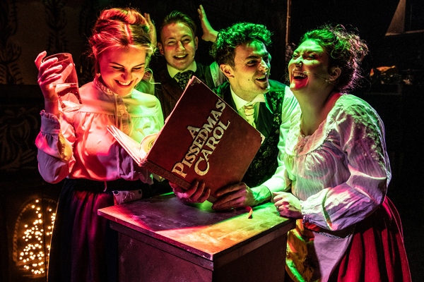 Photo Flash: First Look at A PISSEDMAS CAROL at Leicester Square Theatre Image