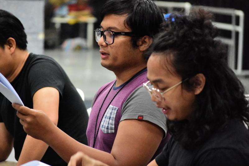 PHOTOS: Exclusive Look Inside Rehearsals for LAM-ANG: AN ETHNO-EPIC MUSICAL Image