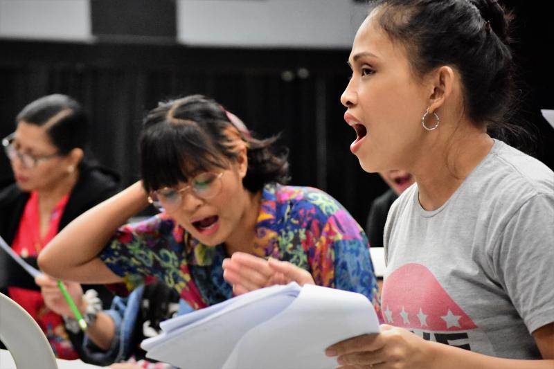 PHOTOS: Exclusive Look Inside Rehearsals for LAM-ANG: AN ETHNO-EPIC MUSICAL Image
