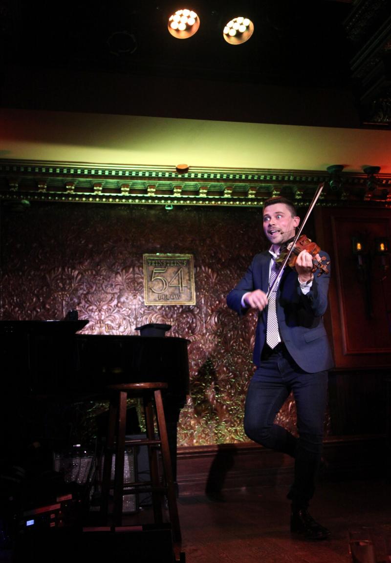 Review: Edmund Bagnell Hits a Sweet Note in HE PLAYS THE VIOLIN at 54 Below  Image