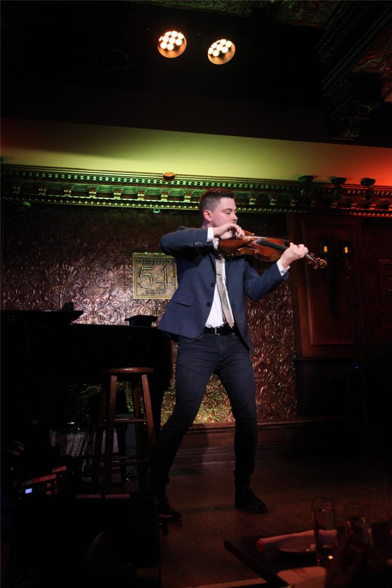 Review: Edmund Bagnell Hits a Sweet Note in HE PLAYS THE VIOLIN at 54 Below  Image