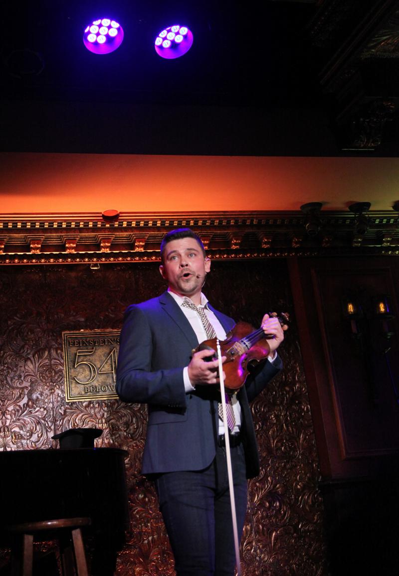 Review: Edmund Bagnell Hits a Sweet Note in HE PLAYS THE VIOLIN at 54 Below  Image