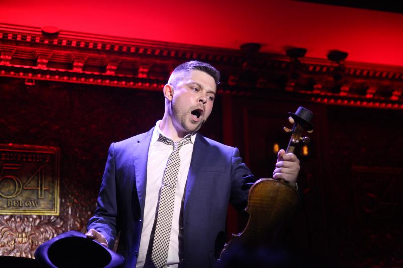 Review: Edmund Bagnell Hits a Sweet Note in HE PLAYS THE VIOLIN at 54 Below  Image