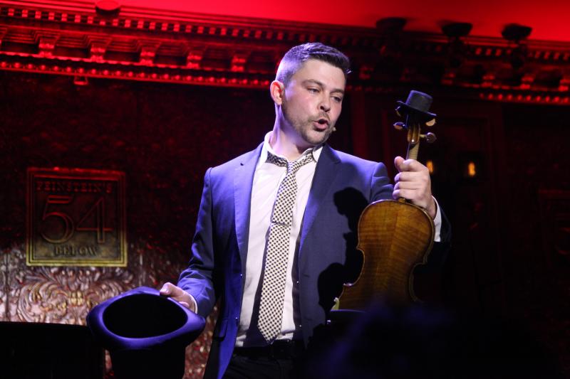 Review: Edmund Bagnell Hits a Sweet Note in HE PLAYS THE VIOLIN at 54 Below  Image