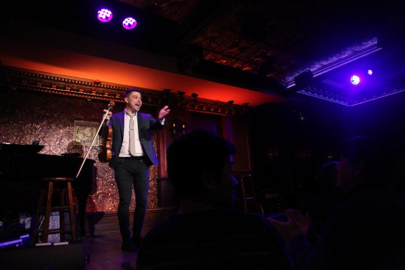 Review: Edmund Bagnell Hits a Sweet Note in HE PLAYS THE VIOLIN at 54 Below  Image