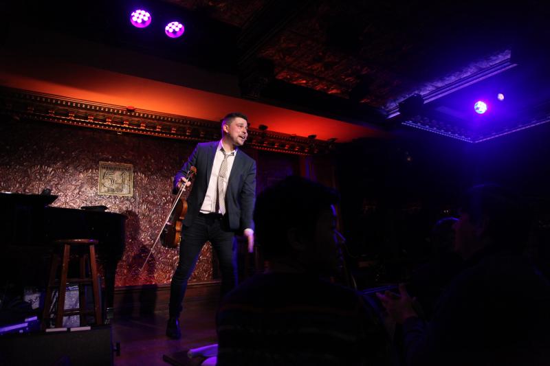 Review: Edmund Bagnell Hits a Sweet Note in HE PLAYS THE VIOLIN at 54 Below  Image