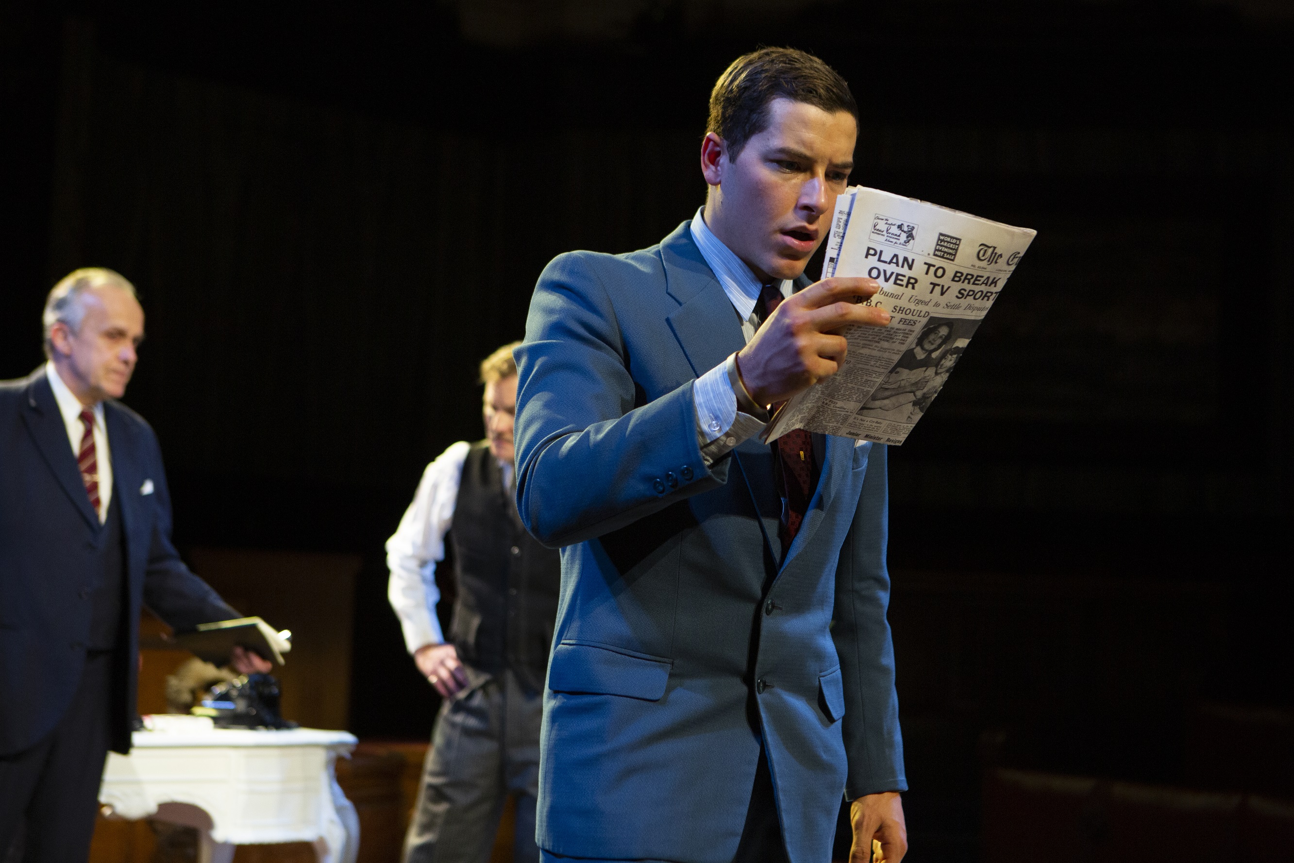 Interview: Actors Taz Skylar and Alexandra Guelff Talk WITNESS FOR THE PROSECUTION Image