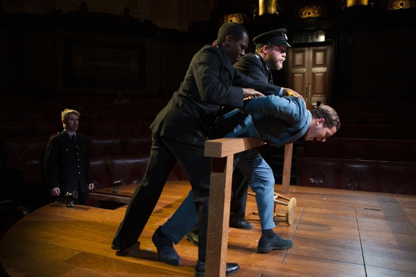 Interview: Actors Taz Skylar and Alexandra Guelff Talk WITNESS FOR THE PROSECUTION Image