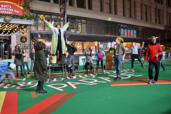 Photo Coverage: Idina Menzel, HADESTOWN, TINA - THE TINA TURNER MUSICAL, and More Rehearse For the 2019 Macy's Thanksgiving Day Parade 