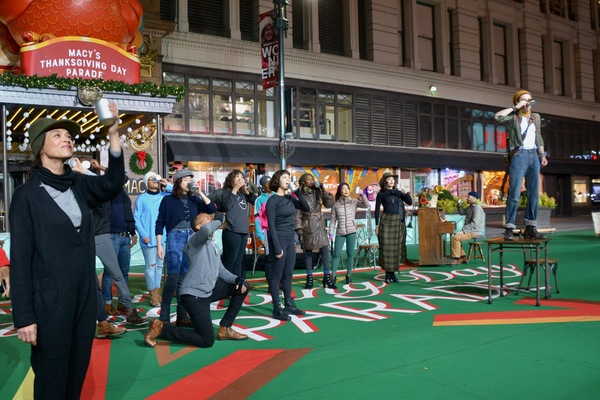 Photo Coverage: Idina Menzel, HADESTOWN, TINA - THE TINA TURNER MUSICAL, and More Rehearse For the 2019 Macy's Thanksgiving Day Parade 