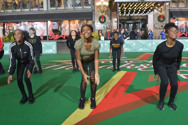 Photo Coverage: Idina Menzel, HADESTOWN, TINA - THE TINA TURNER MUSICAL, and More Rehearse For the 2019 Macy's Thanksgiving Day Parade 