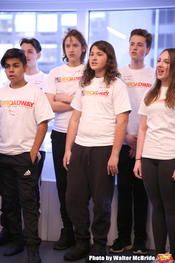 Photo Coverage: In Rehearsal with The Camp Broadway Kids Ensemble in Radio City's Sounds of Christmas 