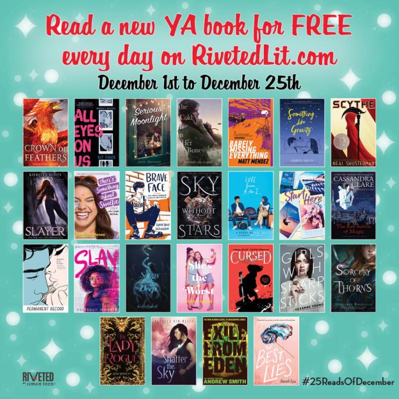 Get a Free Book Every Day in December For 25 Days! 