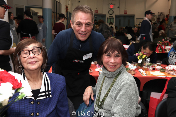 Photo Flash: Tony Danza Spends Thanksgiving Day With Encore Seniors At St. Malachy's Image