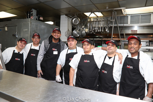 Photo Flash: Tony Danza Spends Thanksgiving Day With Encore Seniors At St. Malachy's Image