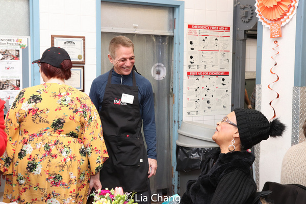 Photo Flash: Tony Danza Spends Thanksgiving Day With Encore Seniors At St. Malachy's Image