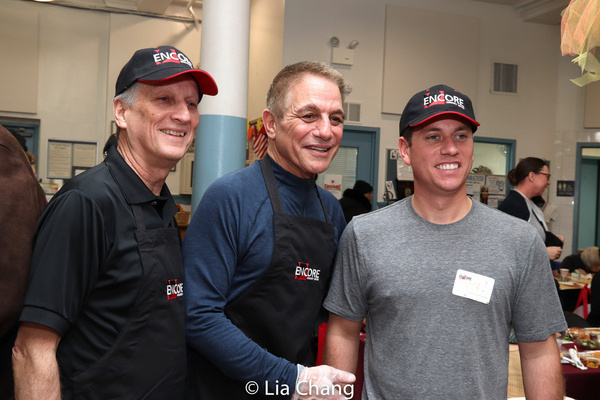 Photo Flash: Tony Danza Spends Thanksgiving Day With Encore Seniors At St. Malachy's 