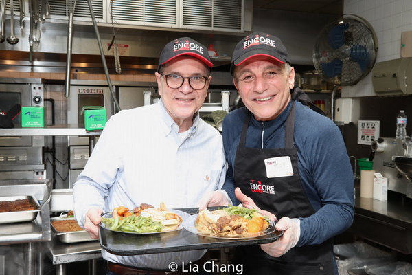 Photo Flash: Tony Danza Spends Thanksgiving Day With Encore Seniors At St. Malachy's 