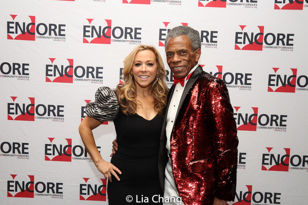 Stephanie Simon, Arts and Culture Reporter for Spectrum NY1 and Andre De Shields Photo