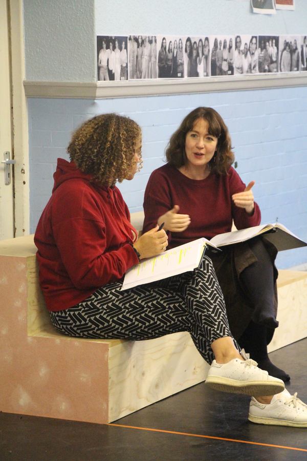 Photo Flash: In Rehearsal For THE TYLER SISTERS at Hampstead Theatre 