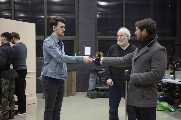 Photo Flash: In Rehearsal With Titan Theatre Company's A CHRISTMAS CAROL Image