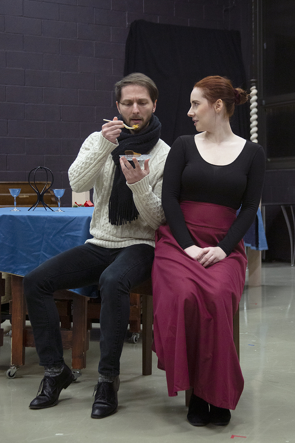 Photo Flash: In Rehearsal With Titan Theatre Company's A CHRISTMAS CAROL Image