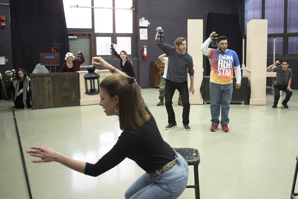 Photo Flash: In Rehearsal With Titan Theatre Company's A CHRISTMAS CAROL Image