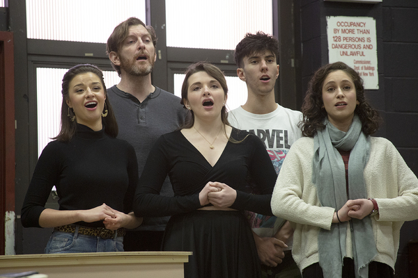 Photo Flash: In Rehearsal With Titan Theatre Company's A CHRISTMAS CAROL Image