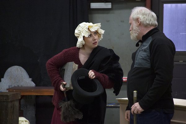 Photo Flash: In Rehearsal With Titan Theatre Company's A CHRISTMAS CAROL Image