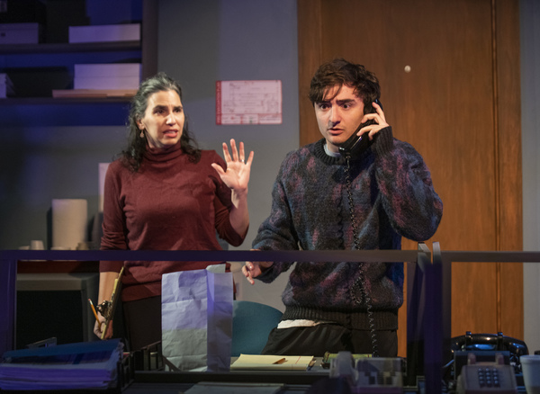 Photo Flash: Take a Look at Production Photos From Raven Theatre's COLD TOWN/HOTLINE: A Chicago Holiday Story 