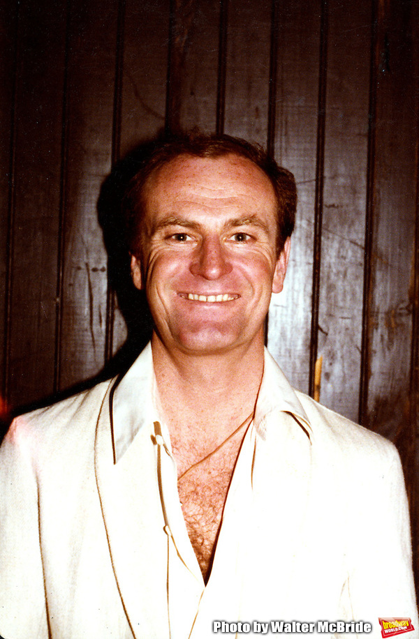 Peter Allen backstage at the Biltmore Theatre in 1979 Photo