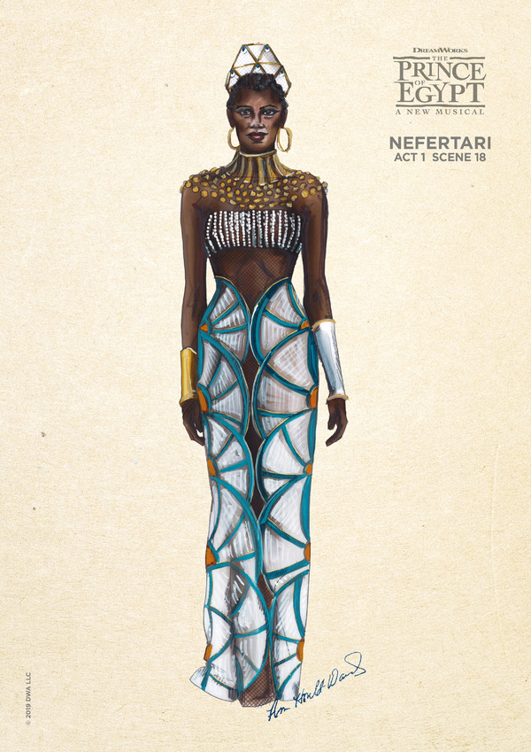 Photo Flash: Get a Look at Costume Sketches From THE PRINCE OF EGYPT Image