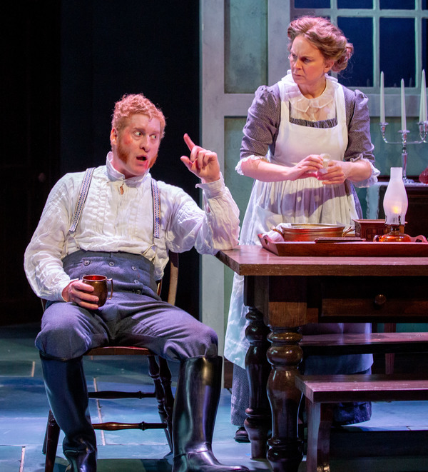Photo Flash: Merrimack Repertory Theatre Presents THE WICKHAMS: CHRISTMAS AT PEMBERLY Image