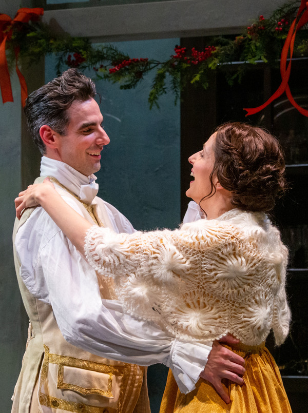 Photo Flash: Merrimack Repertory Theatre Presents THE WICKHAMS: CHRISTMAS AT PEMBERLY Image