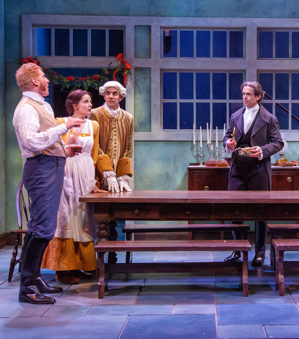 Photo Flash: Merrimack Repertory Theatre Presents THE WICKHAMS: CHRISTMAS AT PEMBERLY Image